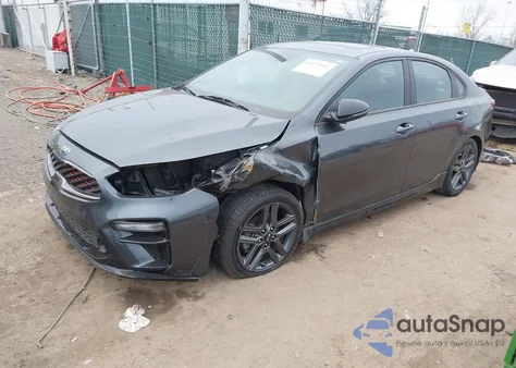 2021 Kia Forte Gt-Line from USA, damaged, VIN 3KPF34AD1ME382708